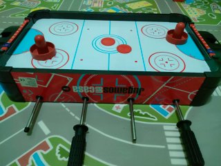 Futbolín de mesa y hockey mini