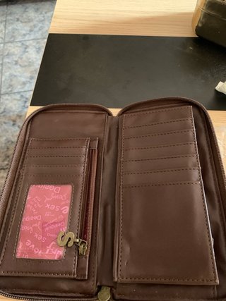Cartera Desigual pájaro bordado