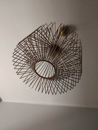 Lámpara de techo diseño geométrico