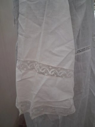 Camicia vintage con pizzo