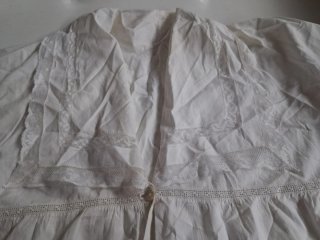 Camicia vintage con pizzo