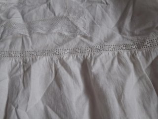 Camicia vintage con pizzo
