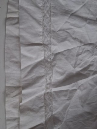 Camicia vintage con pizzo