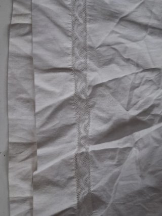 Camicia vintage con pizzo