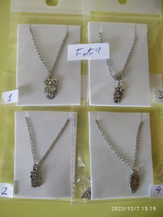 Lote 40 collares plata 1€ c/u  Todos 30€