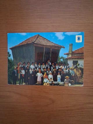 Cartão postal grupo folclórico
