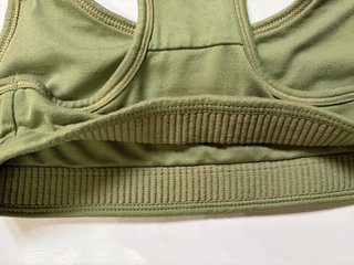 Top Nike Dri-Fit Verde Niña Talla XS