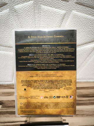 El señor de los anillos la trilogía  DVD