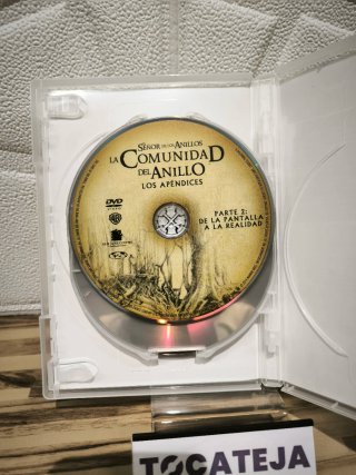 El señor de los anillos la trilogía  DVD