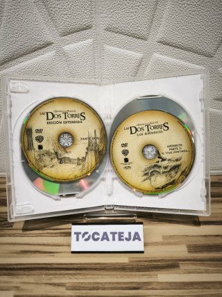 El señor de los anillos la trilogía  DVD