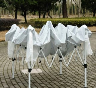Cenador Plegable Blanco