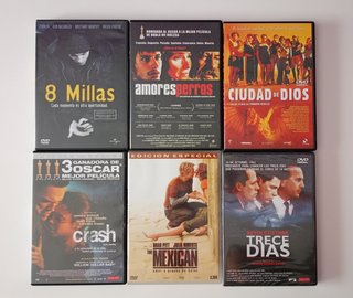 Lote 6 Películas DVD Cine Premiado