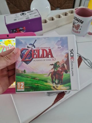 Nintendo 3DS XL Rosa + Zelda + Pokémon Luna