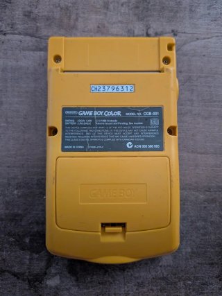 Consola Nintendo Game Boy Color Amarilla