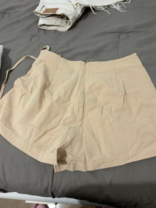 Vestido largo +falda pantalon +patalon beig
