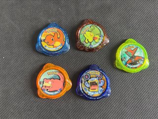 Tazos Kraks Pokémon Charmander deoxys treecko etc