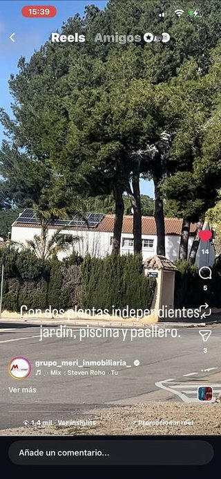 Chalet en venta en Entrepinos en Eliana (l´)