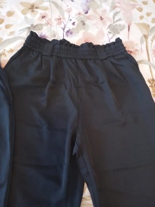 2 Pantalones Zara XL Negros