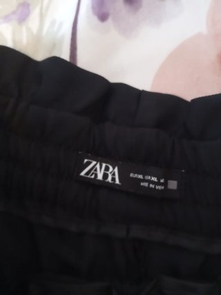 2 Pantalones Zara XL Negros