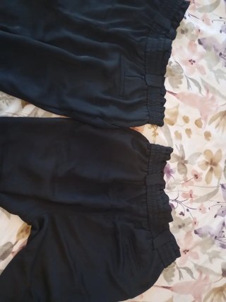 2 Pantalones Zara XL Negros