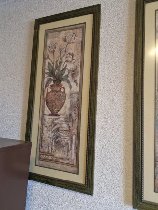 Cuadro Decorativo Columnas Clásicas