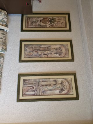 Cuadro Decorativo Columnas Clásicas