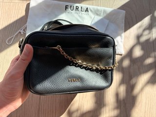 Bolso Furla Piel Negra + Funda Original