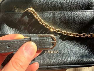 Bolso Furla Piel Negra + Funda Original