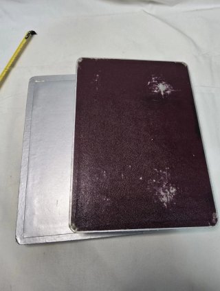 Cajas antiguas tela imágenes religiosas