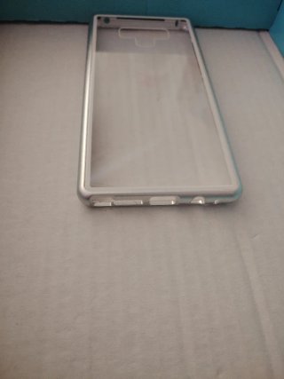 Custodia Samsung Galaxy Note 9 argentata