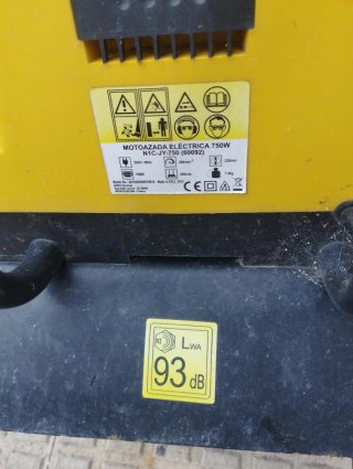 Motoazada Eléctrica Amarilla