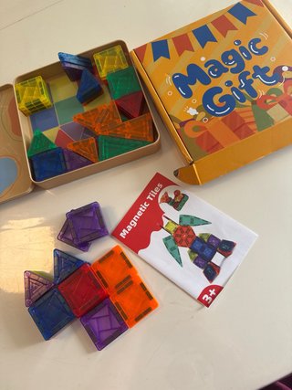 Bloques Magnéticos para Niños 3+