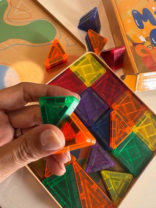 Bloques Magnéticos para Niños 3+
