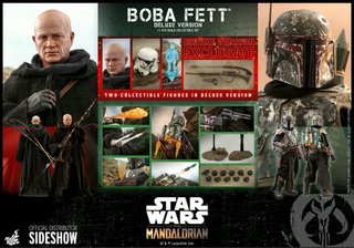 Hot Toys Star Wars Boba Fett Deluxe Mandalorian