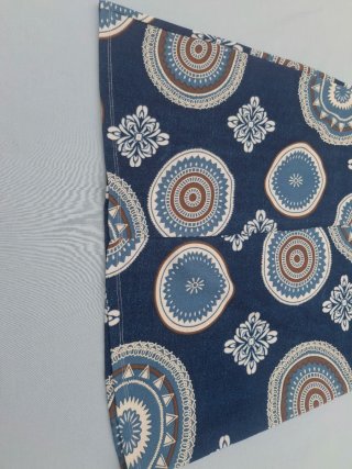Vestido T M Estampado.  Medidas en descripción