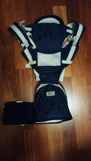 Mochila Portabebés Ergonómica Azul