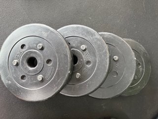 Discos de Pesas 5kg, 2kg, 1,50kg, 1.25kg