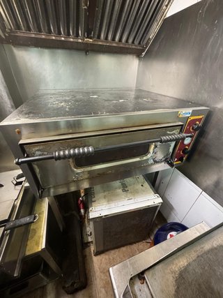 Horno de pizza industrial