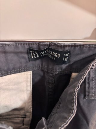 Pantalones cargo azul marino