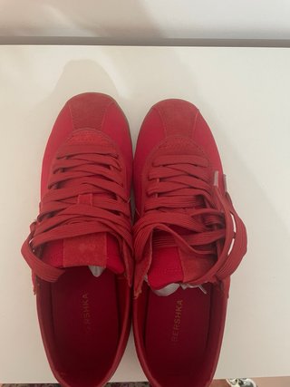 Zapatillas Bershka Rojas