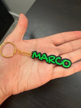 Llavero PERSONALIZADO 3D