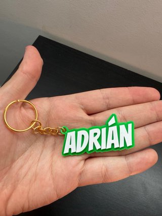 Llavero PERSONALIZADO 3D