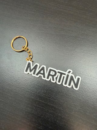 Llavero PERSONALIZADO 3D