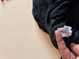 Falda gótica encaje elástico talla única