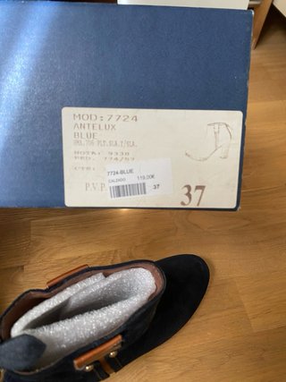 Botines azul marino y marrón A ESTRENAR