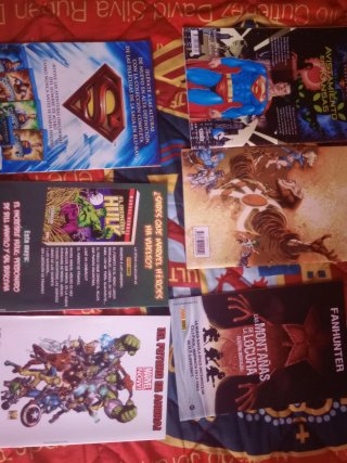 Cómics Marvel y DC