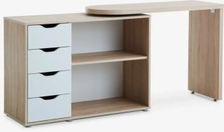 Escritorio giratorio con cajonera JYSK LANGAGER