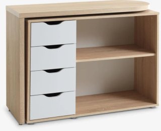 Escritorio giratorio con cajonera JYSK LANGAGER
