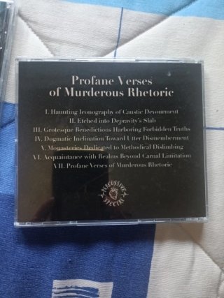 Dead and Dripping - Profane Verses CD