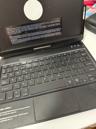 Funda Teclado Bluetooth para iPad